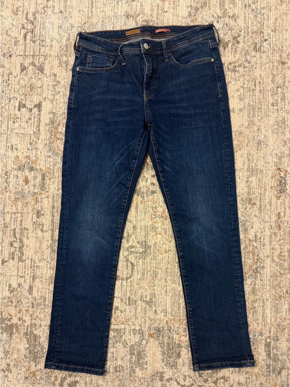 PILCRO Anthropologie Slim Boyfriend Denim Jeans Dark Wash Size 30